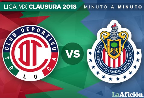 Toluca recibe a Chivas en la Jornada 1