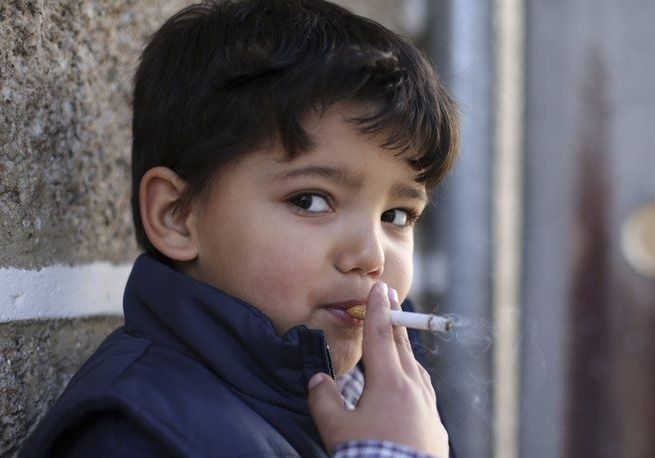 Algunos niños cuentan con escasos 5 años.