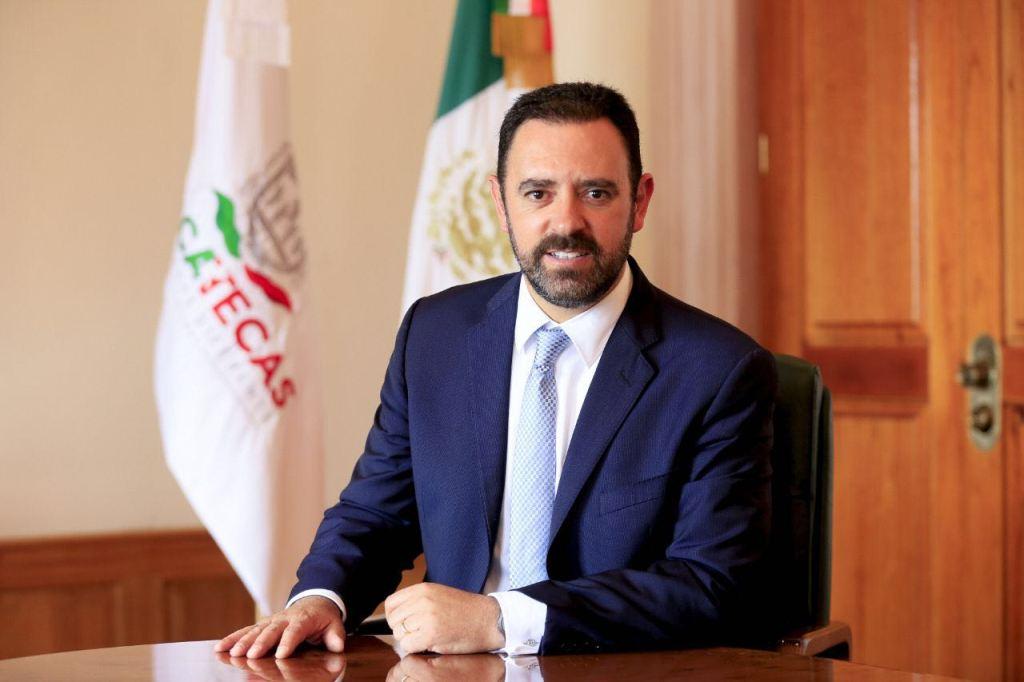 Alejandro Tello, gobernador de Zacatecas. 