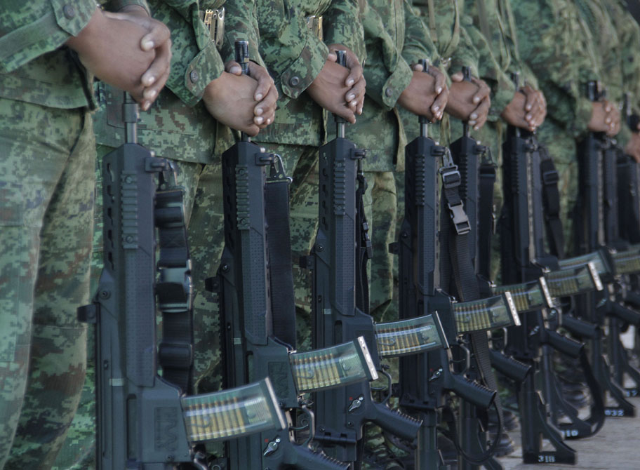 La fuerza militar se desplegará a lo largo de la zona serrana de la entidad.
