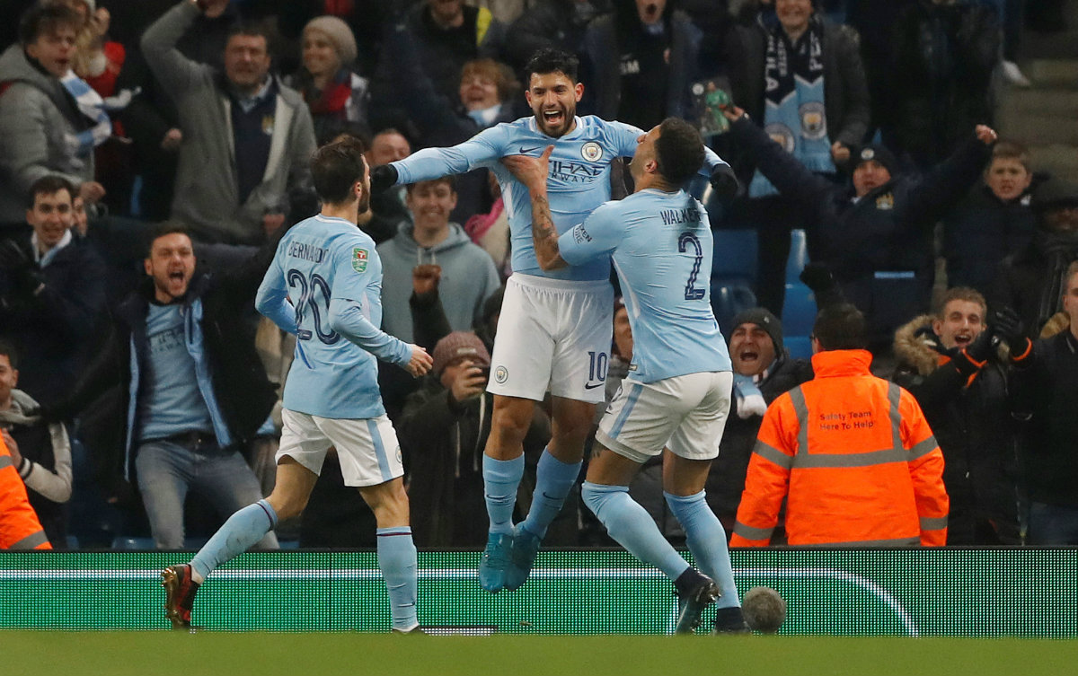 EL Manchester City ganó y está a un juego de la final de la EFL Cup