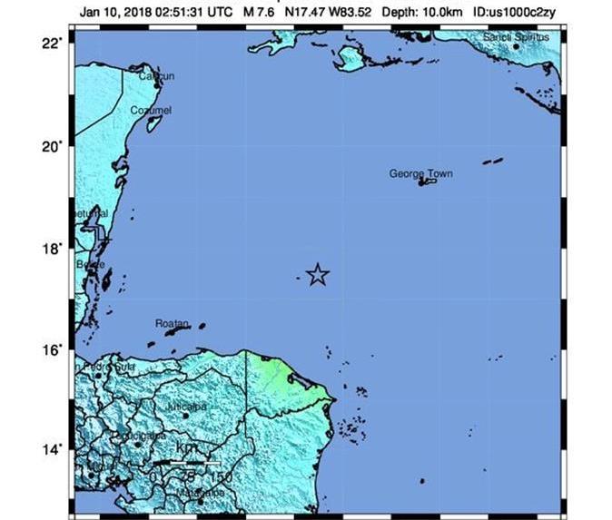 El movimiento sísmico también fue percibido en otras naciones centroamericanas, como Guatemala, Nicaragua, Costa Rica y Quintana Roo, en México.