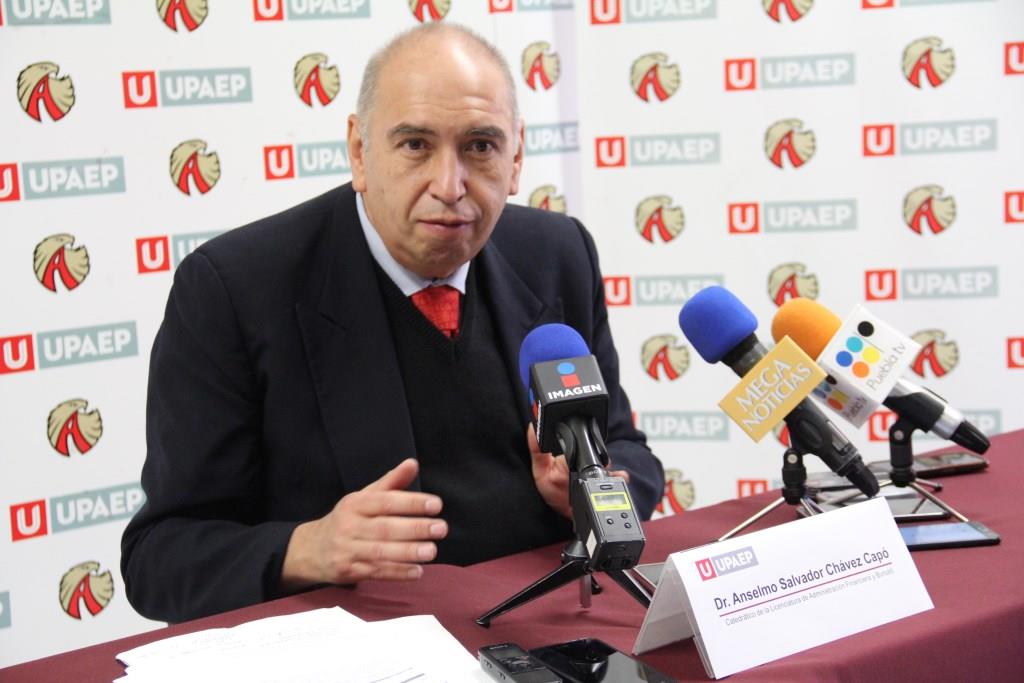  Anselmo Chávez Capó, Profesor investigador de la Facultad de Administración Financiera y Bursátil de la UPAEP, advirtió sobre uso de tarjetas de créd
