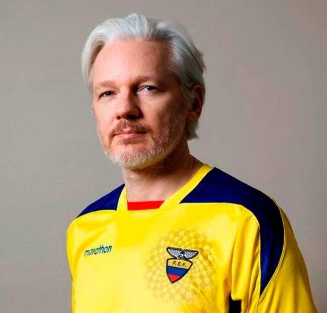 Julian Assange permanece en la embajada de Ecuador en Londres desde hace cinco años.