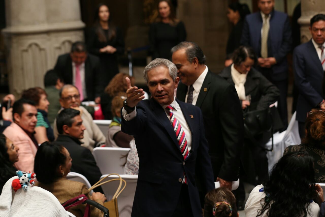 Miguel Ángel Mancera, jefe de Gobierno de la Ciudad de México.
