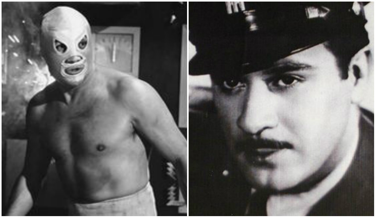 Rinden homenaje a El Santo y a Pedro Infante. 