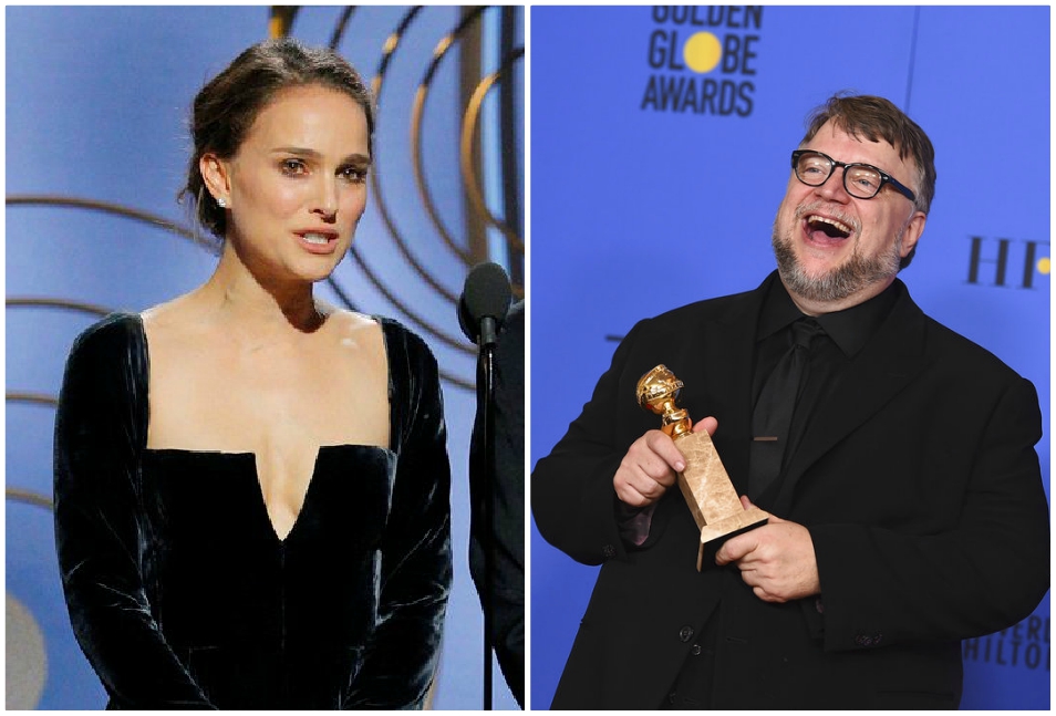 Del Toro responde a Portman sobre falta de mujeres en nominados al Globo de Oro.