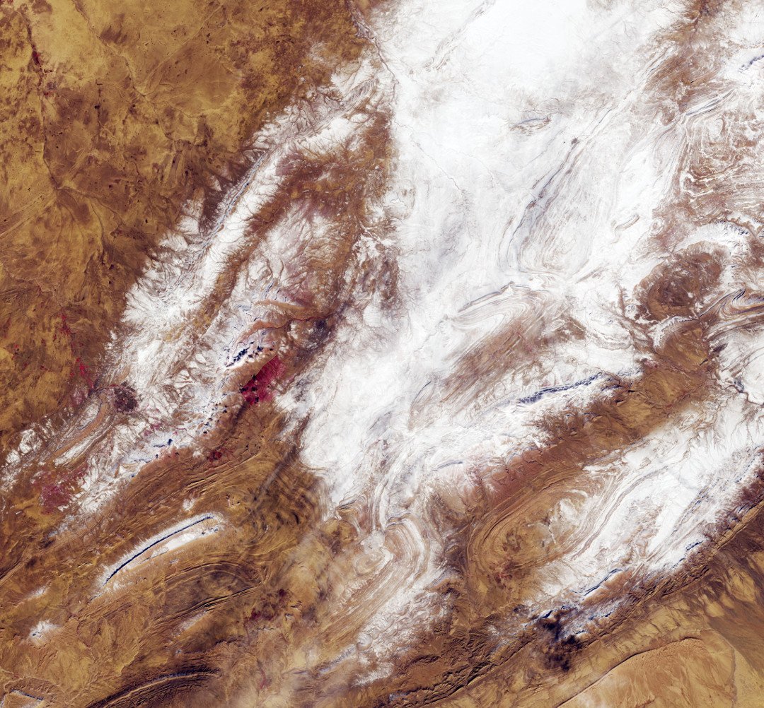 La fotografía fue tomada por uno de los satélites de la misión Sentinel-2.