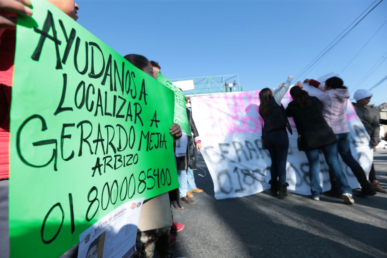 Manifestantes. 