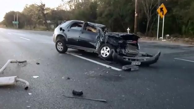 El accidente ocurrió a la altura de linares, en el kilómetro 212.