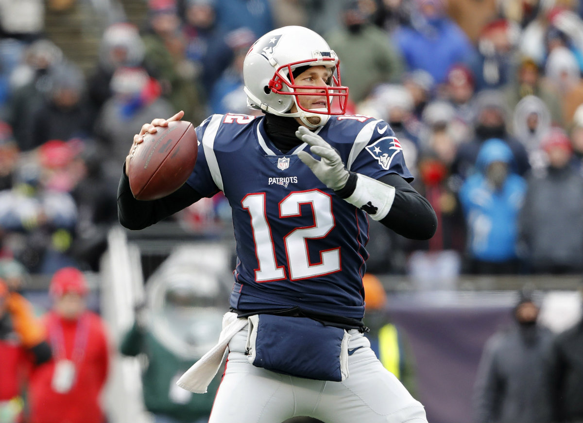 Tom Brady, quarterback de los Patriotas de Nueva Inglaterra 