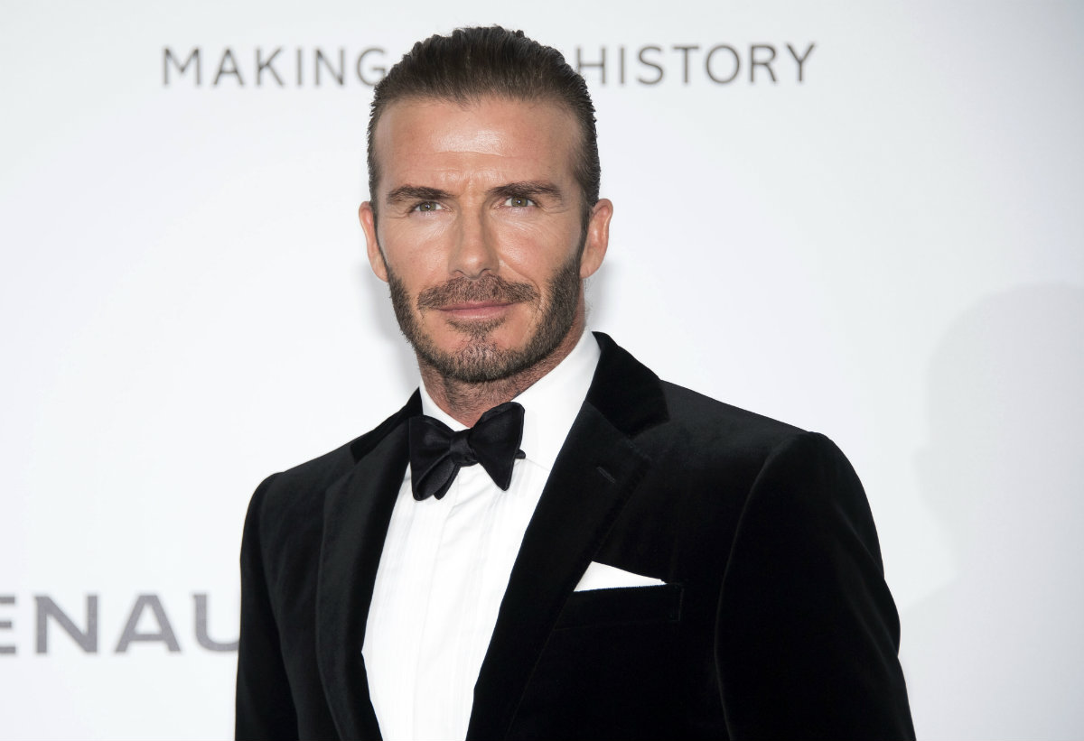 David Beckham, ex jugador inglés