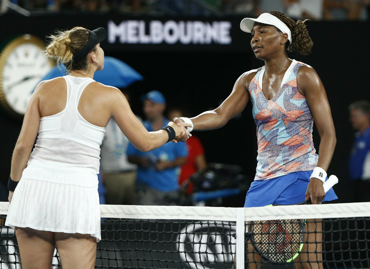 Venus Williams es eliminada del Abierto de Australia
