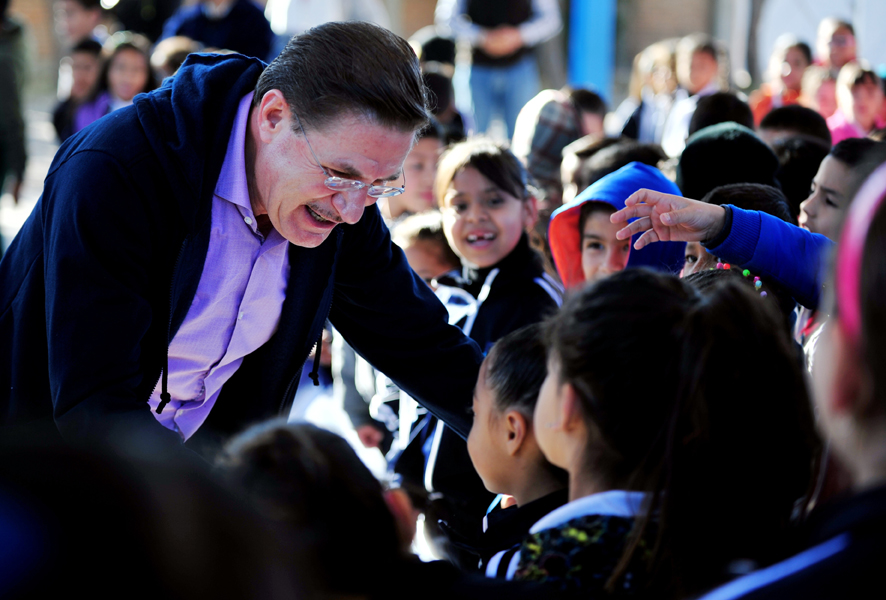 Este fin de semana el gobernador de Durango entregó 2 domos.