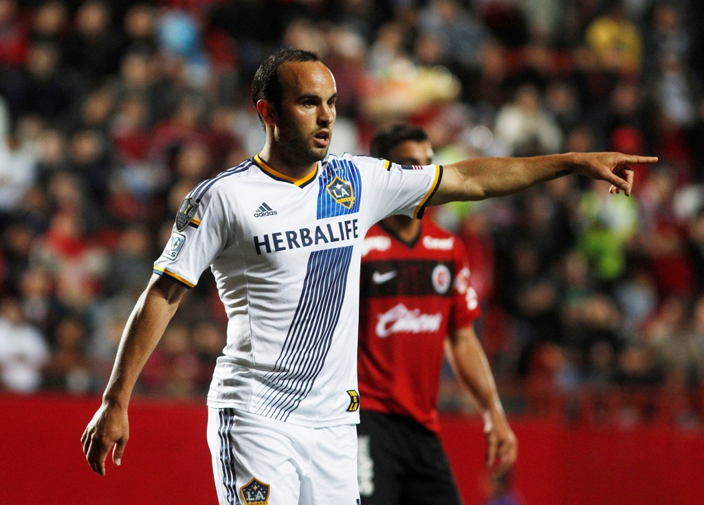 Landon Donovan con LA Galaxy