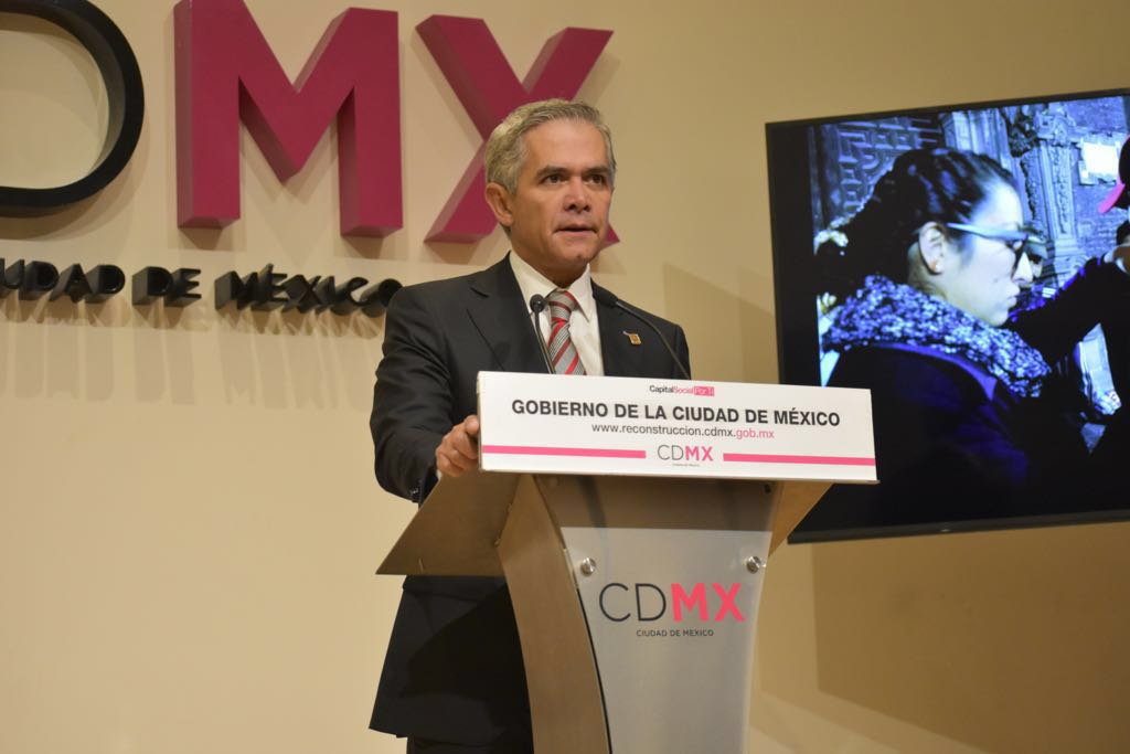 Miguel Ángel Mancera, jefe de Gobierno de la Ciudad de México.