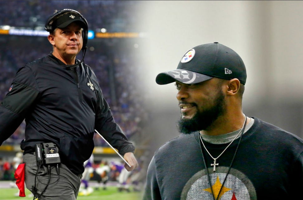 Sean Payton y Mike Tomlin