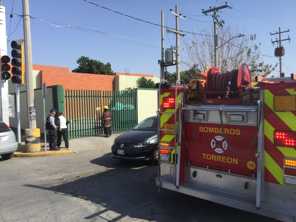Ya que no hubo peligro el personal y los niños no fueron evacuados.