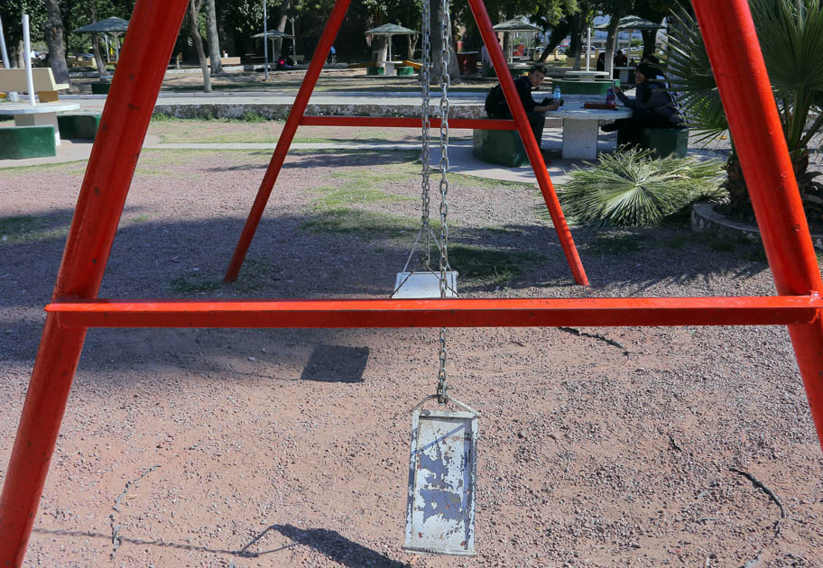 La Alameda de Zaragoza en Torreón se las zonas más descuidadas.