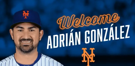 Mets de Nueva York hace oficial la llegada de Adrián González