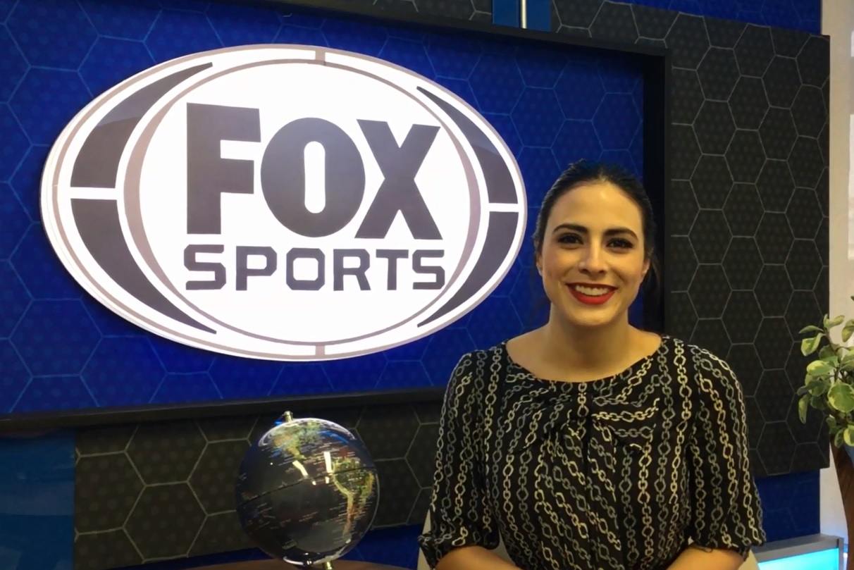 Valeria Marín, conductora de Fox Sports 