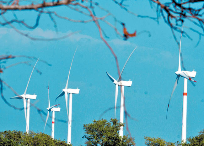 Aumenta el uso de energías limpias en el país. 