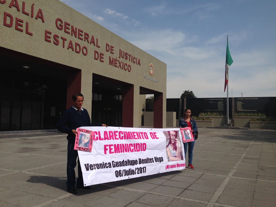 Familiares de la víctima. 