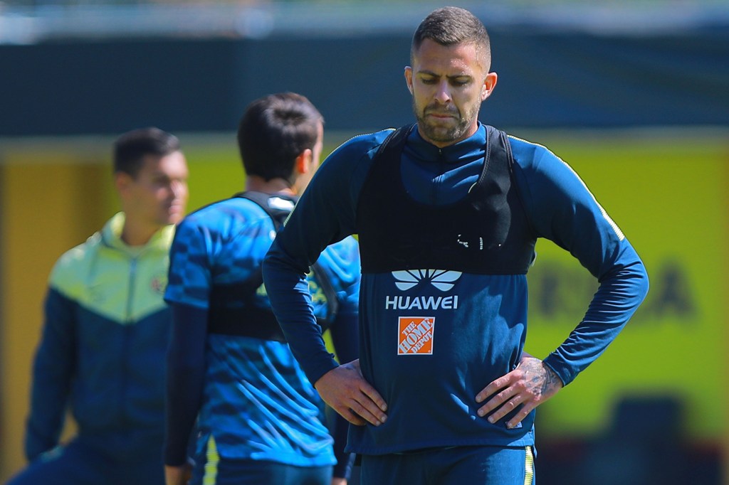 Jérémy Ménez  en entrenamiento con América 