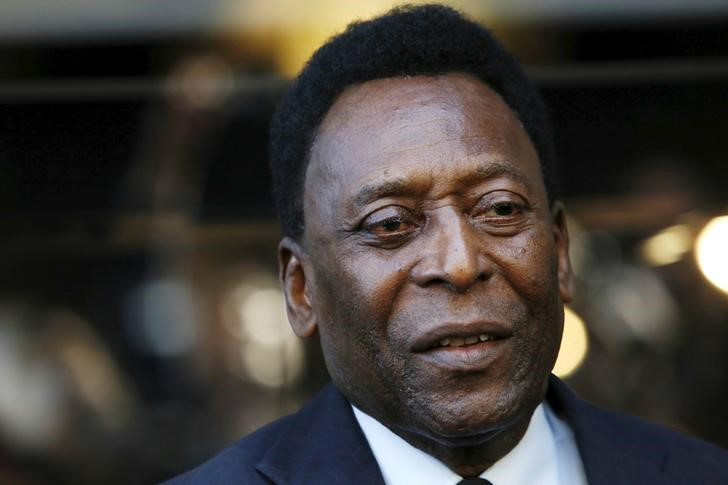 Pelé, ex jugador de la selección de Brasil