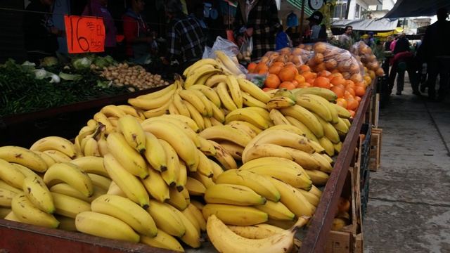 Sube el precio del plátano y papa.
