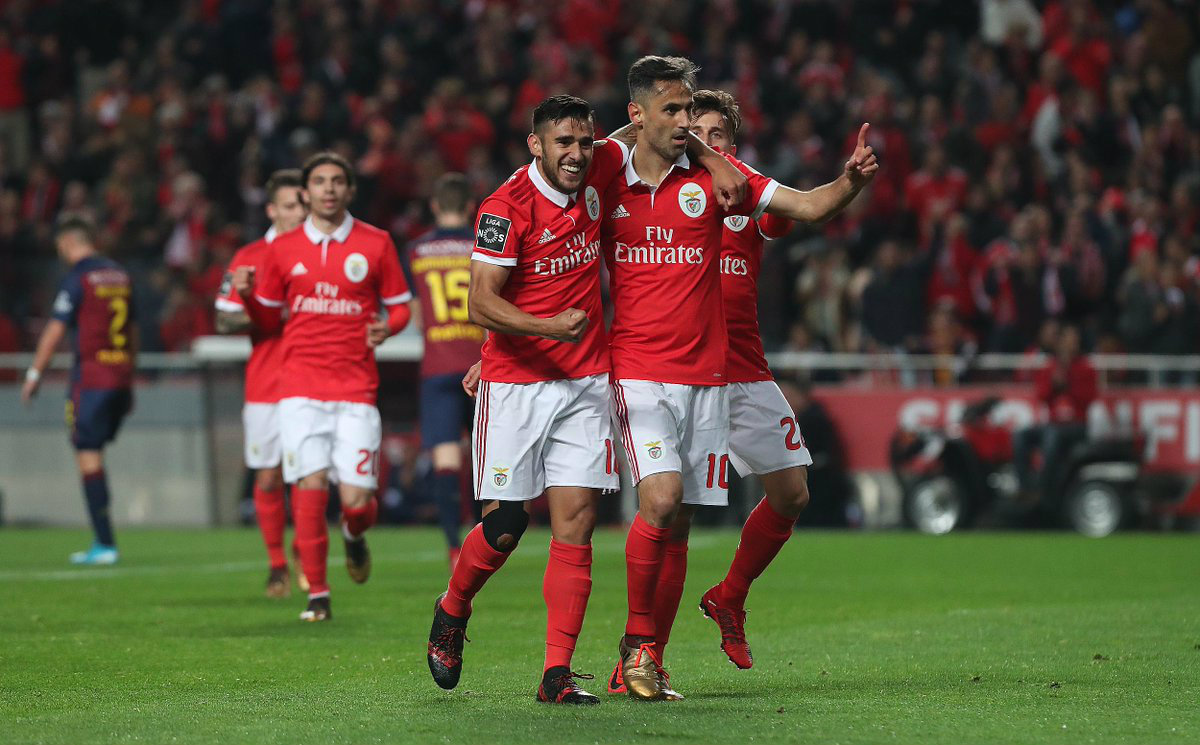Benfica se ubica en la tercera posición del campeonato de Portugal