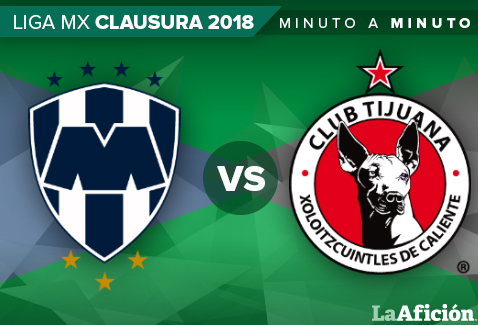 Monterrey vs. Xolos: MINUTO A MINUTO