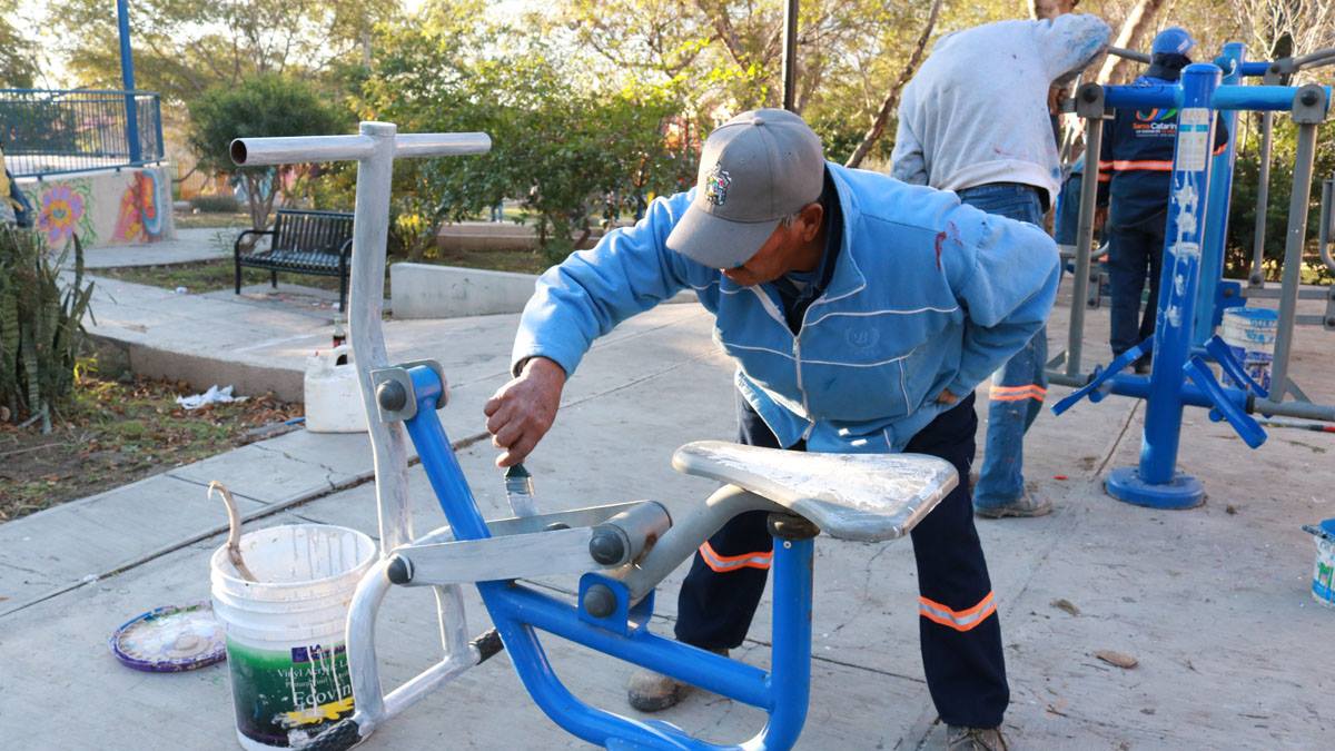 Por medio de este programa se busca rehabilitar los parques públicos para los habitantes del municipio.