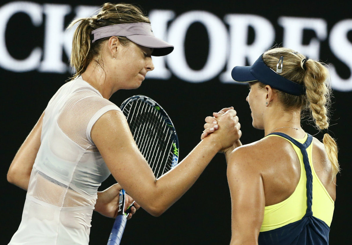 Sharápova se despide del Abierto de Australia