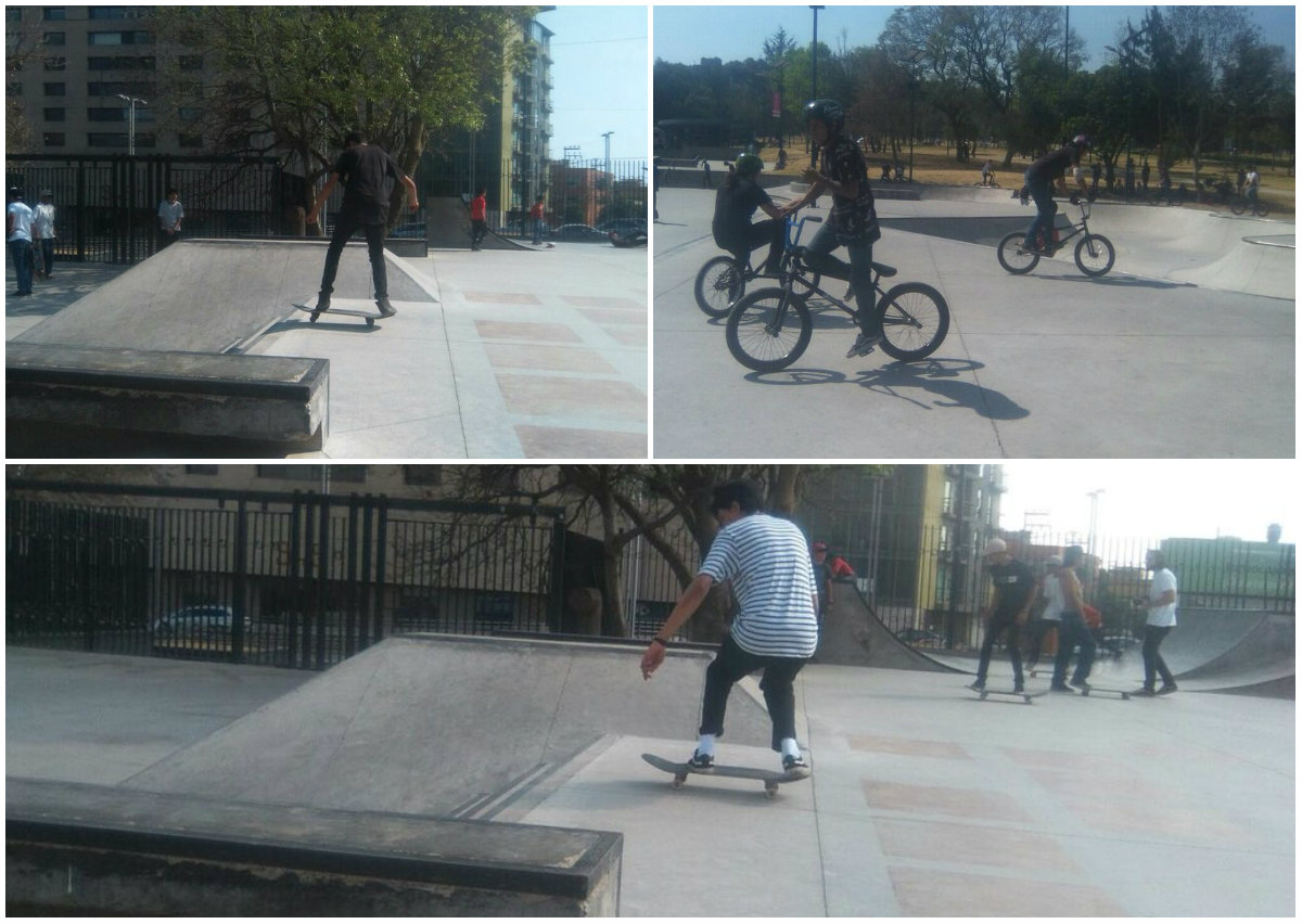 La Fórmula E llenó de fiesta el Skate Park de la CDMX