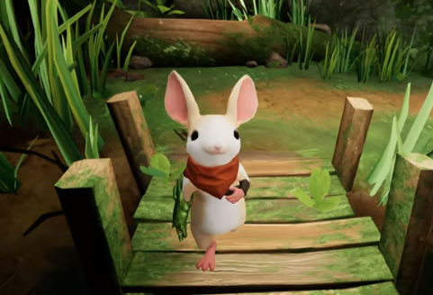 Quill se comunica con lenguaje de señas. 