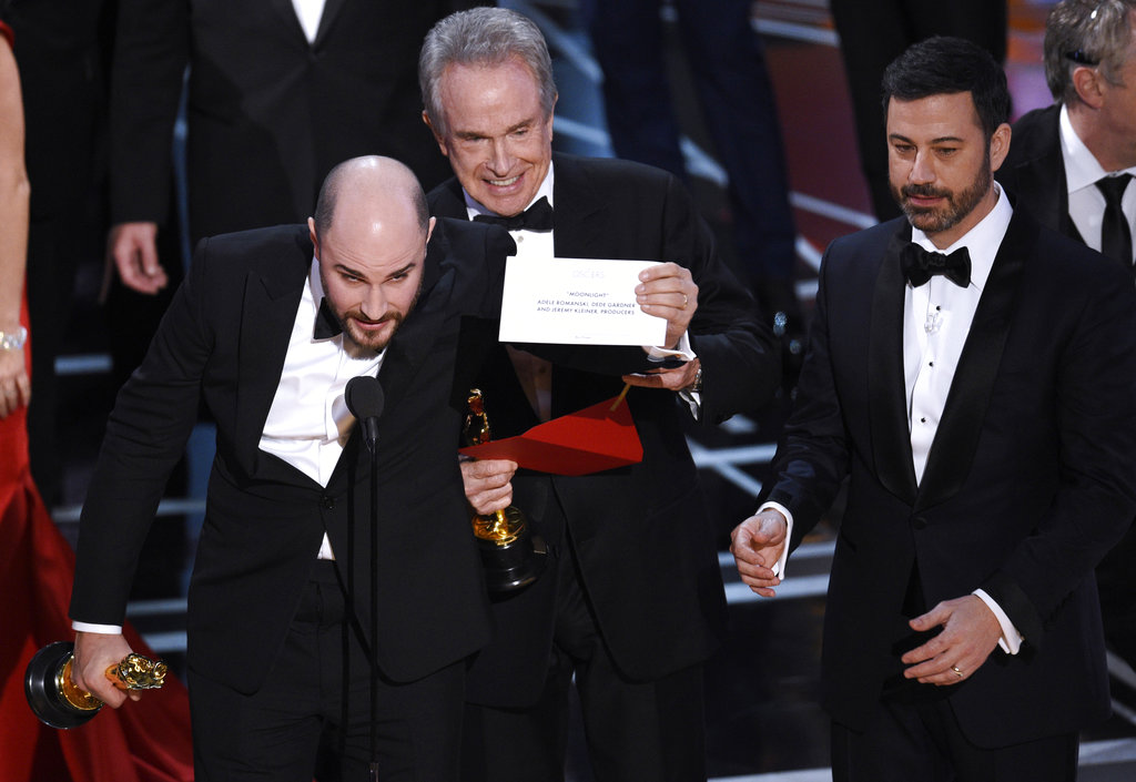 Nuevas reglas para manejo de sobres del Oscar.