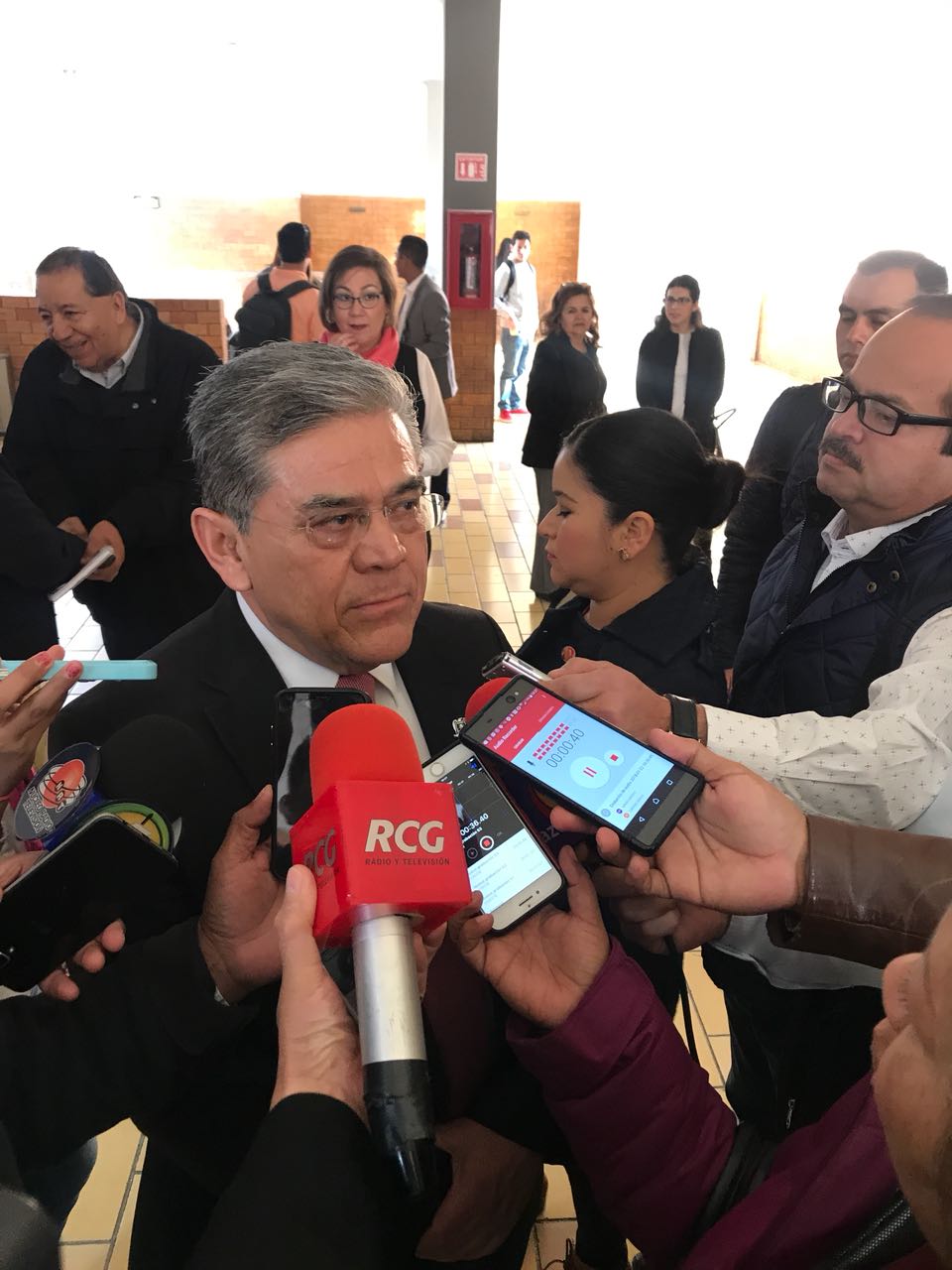 Salvador Hernández Vélez, encargado del despacho del Rector de la UAdeC.