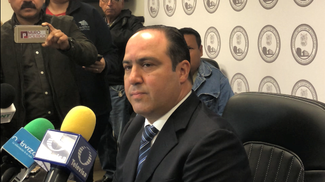 Carlos García González, presidente de la Junta de Coordinación Política del Congreso de Tamaulipas