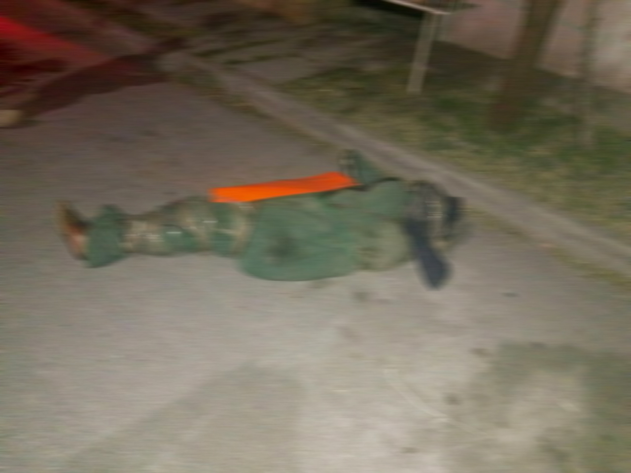 El cuerpo fue encontrado anoche en la calle Fernando Rodríguez.