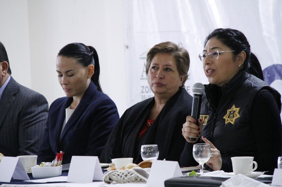 En su encuentro con empresarios. 