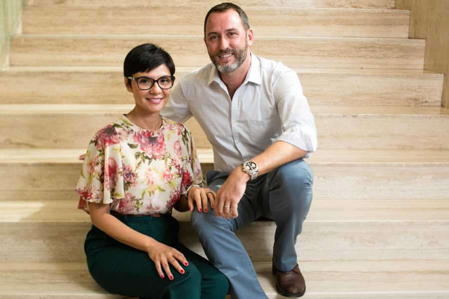 Irma Aguilar Escamilla y Sebastien Larmier/ Antigua 