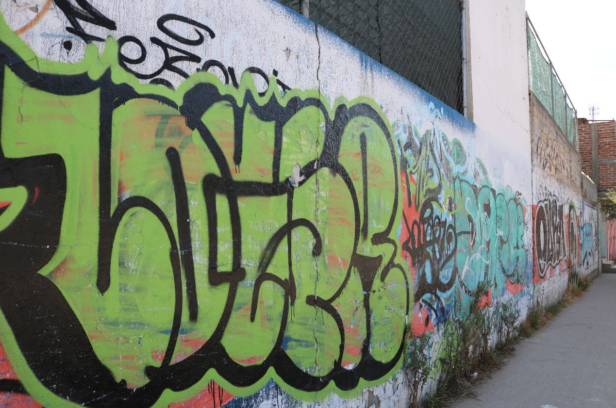 Vecinos molestos por grafiti