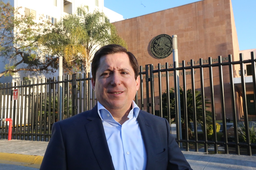 Adalberto Madero, aspirante a la candidatura de alcaldía en Monterrey.