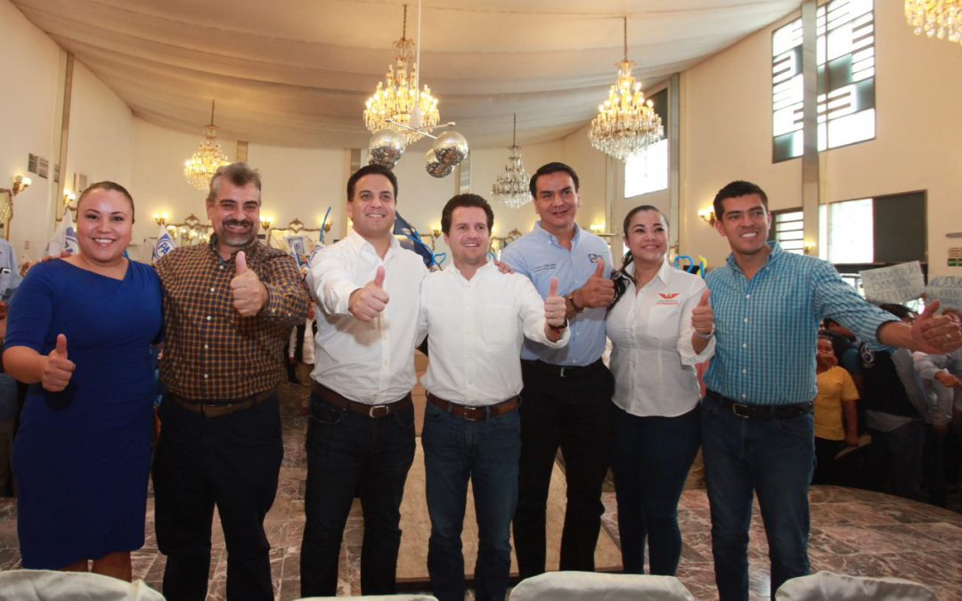 El dirigente del PAN dijo que el partido apoya totalmente la candidatura de Gerardo Gaudiano a la gubernatura del estado.
