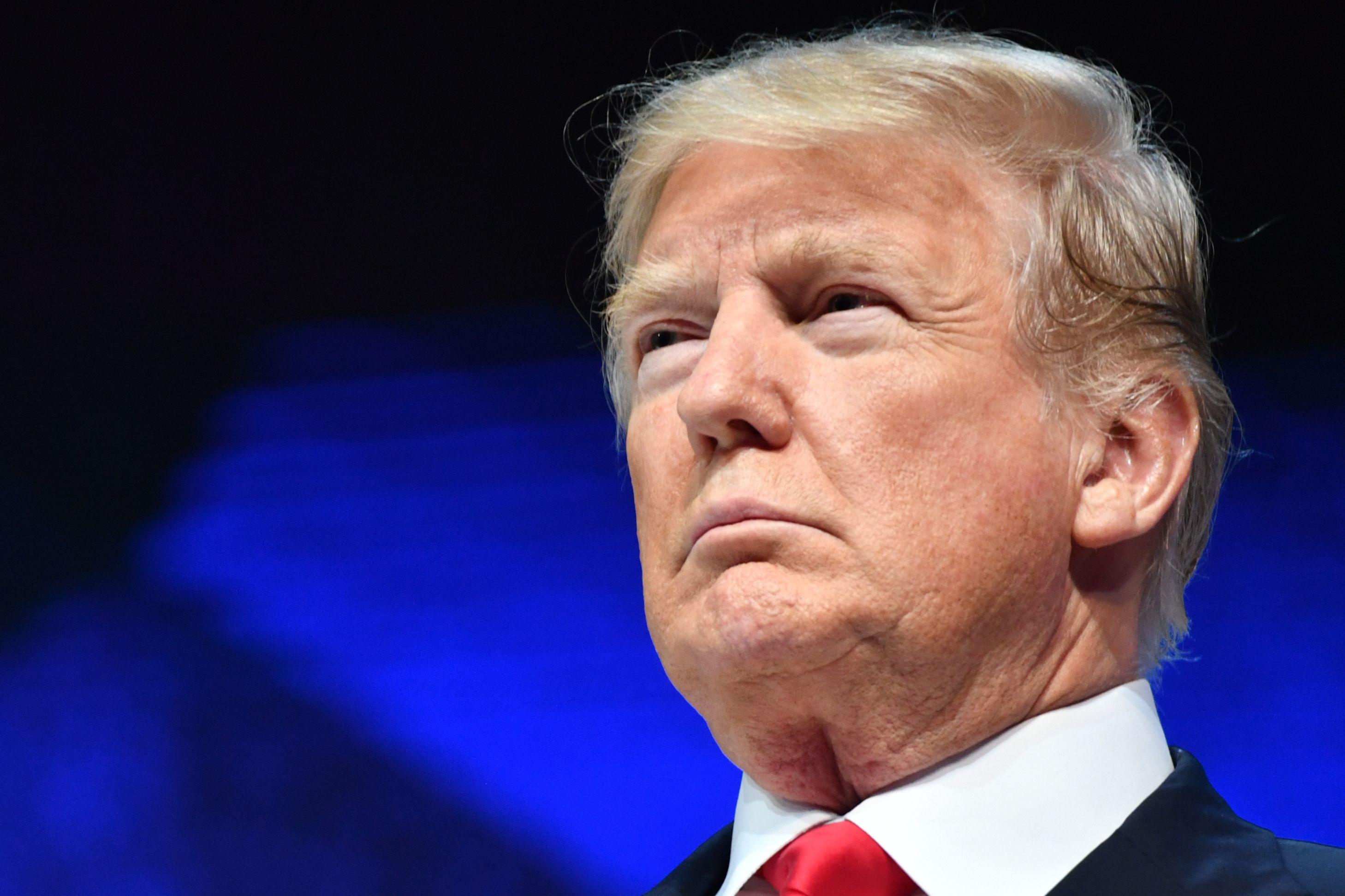 El presidente de Estados Unidos, Donald Trump.