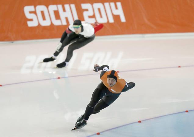 Michel Mulder, campeón de la prueba de 500 metros en Sochi 2014