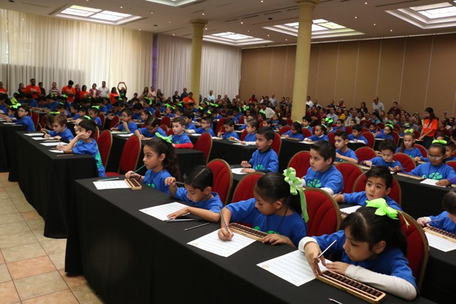 Participaron 140 niños del sur de Tamaulipas.