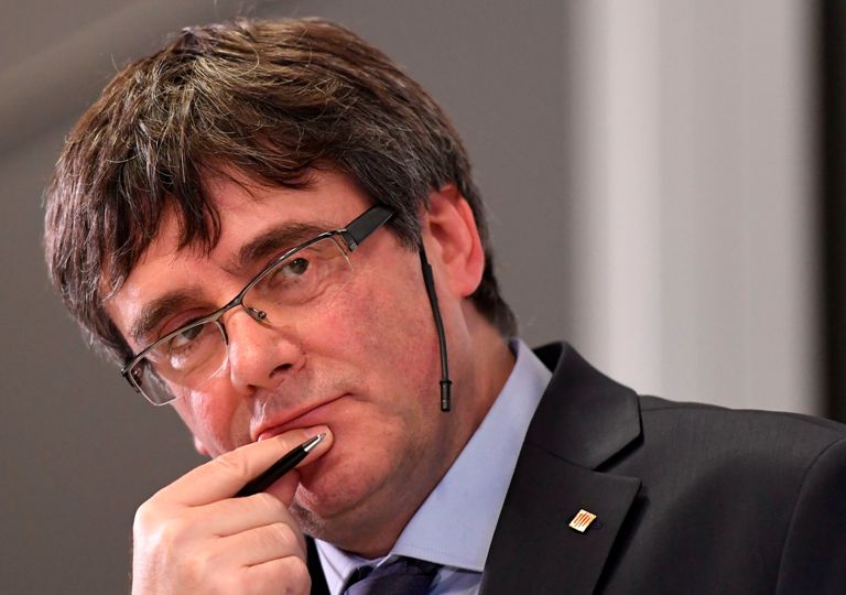El político catalán Carles Puigdemont se encuentra en exilio voluntario en Bélgica desde el 30 de octubre.