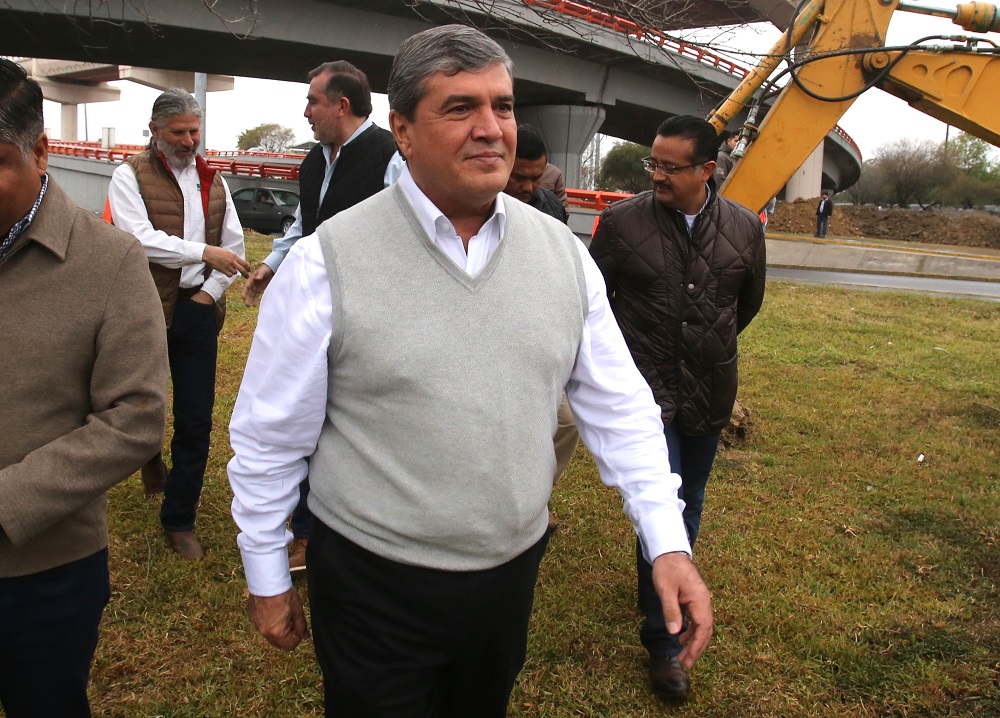 Manuel González, gobernador interino de Nuevo León.